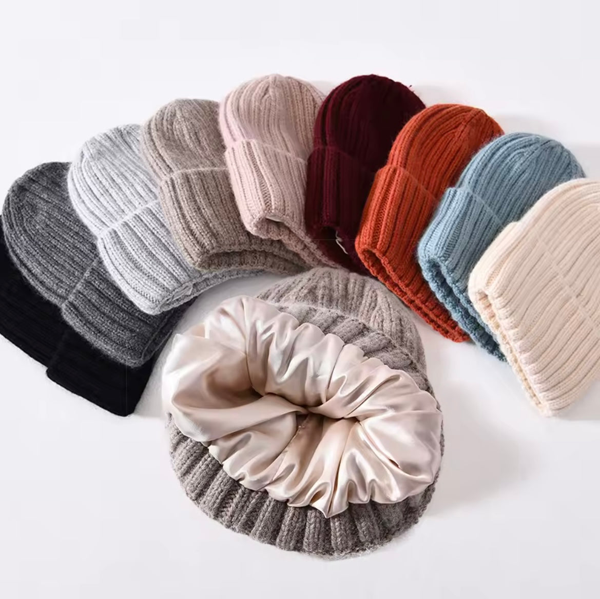 Crown Her Co™️ Silk Lined Beanie